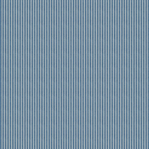Tilda Patchwork Stoff Baumwolle - Creating Memories - Woven Tinystripe Blue